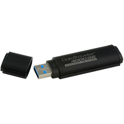 Kingston 32 GB Data Traveler 4000 G2 Encrypted - Management Ready DT4000G2DM/32GB - 32 GB - USB 3.0 - FIPS 140-2 Level 3